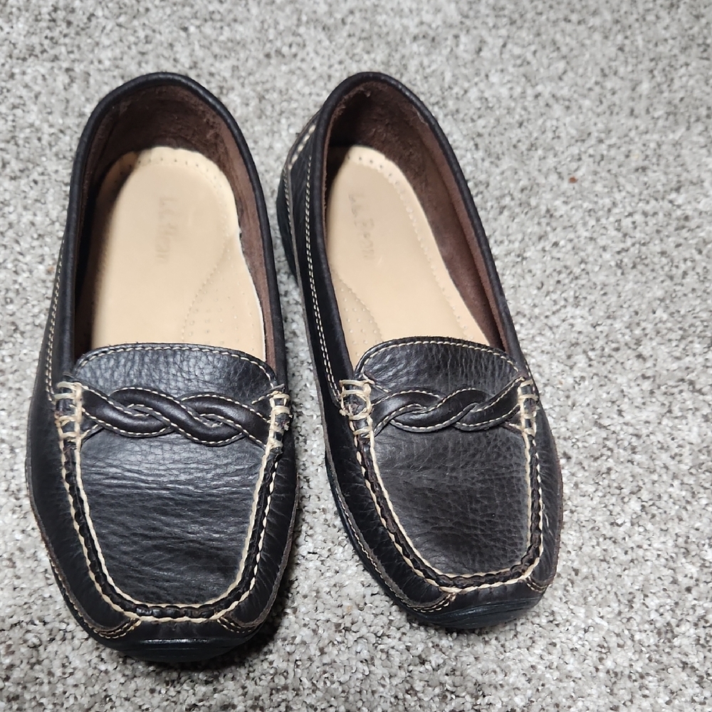 L.L. Bean Brown Loafers Size 7